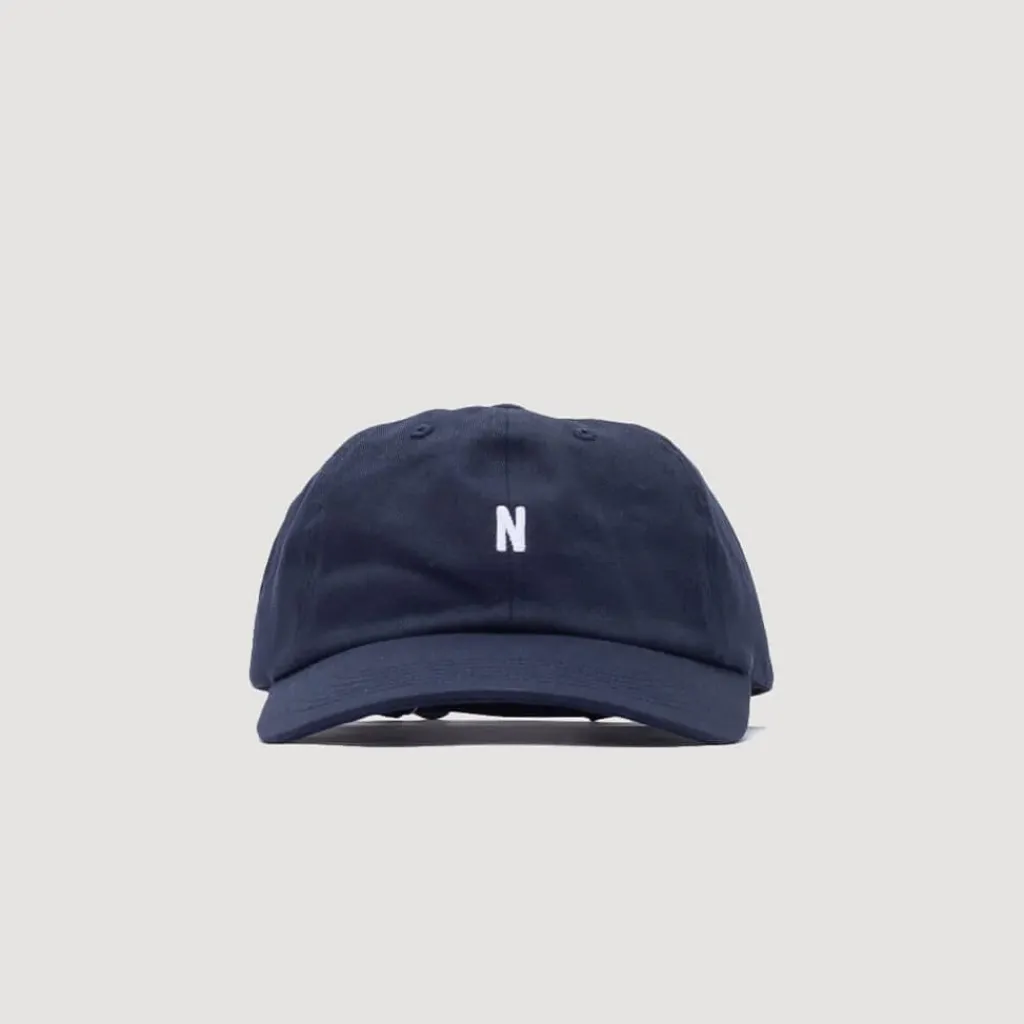 Headwear|Norse Projects Twill Sports Cap - Dark Navy