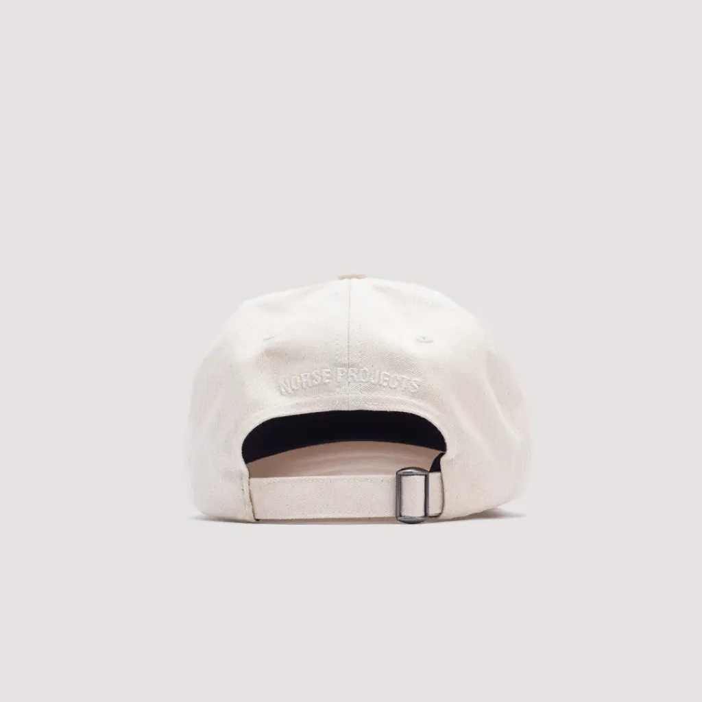 Headwear|Norse Projects Twill Sports Cap - Natural