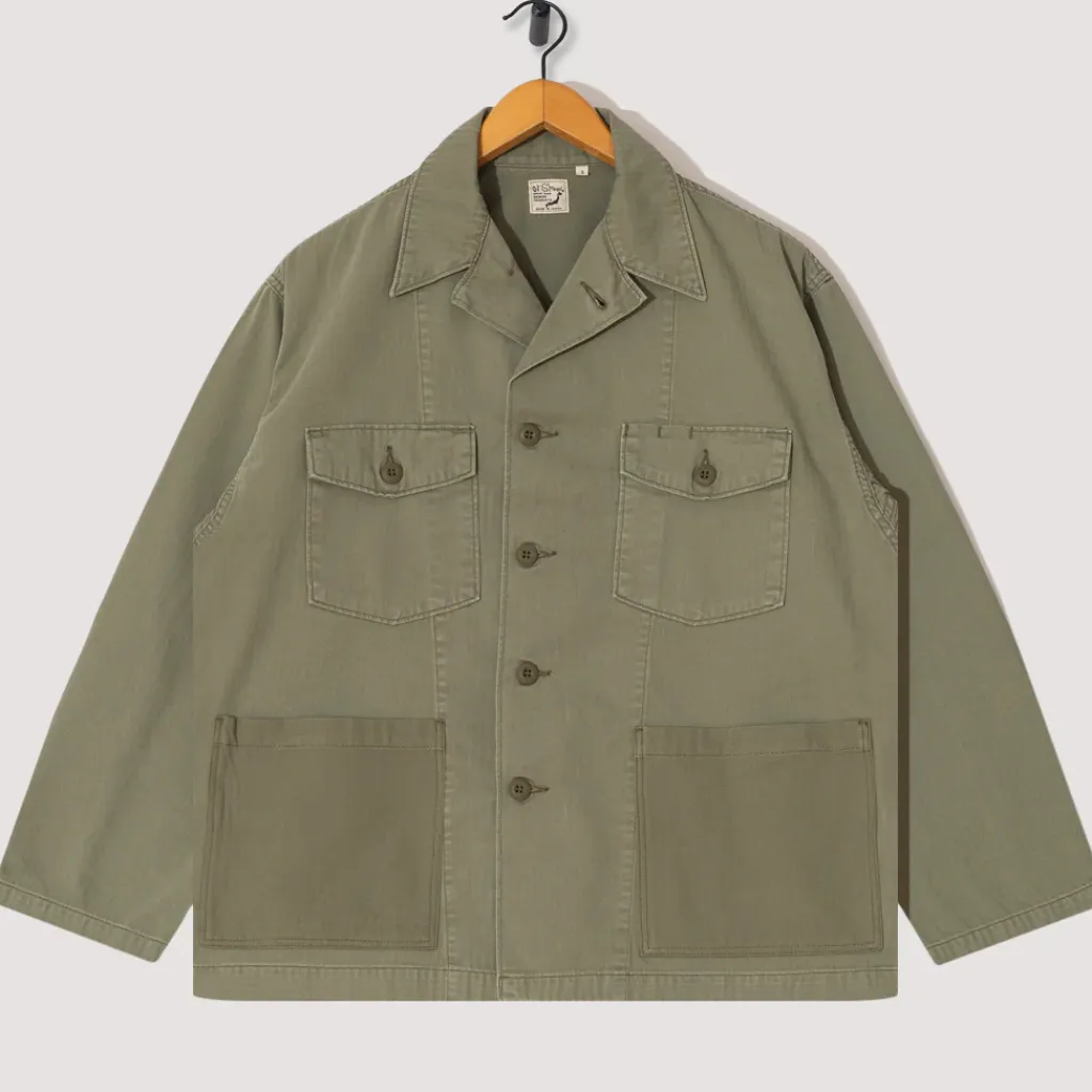 Jackets|OrSlow US Army 4 Pocket Jacket - Green