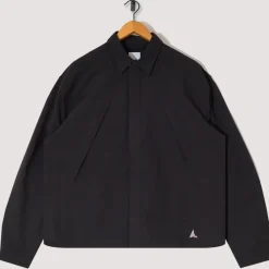 Shirts|Roa Utility Overshirt - Black