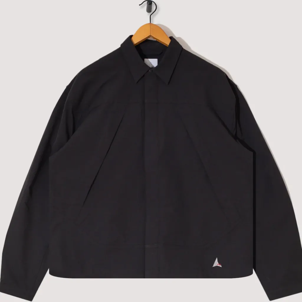 Shirts|Roa Utility Overshirt - Black