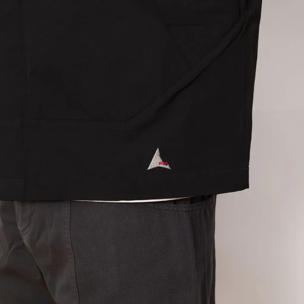 Shirts|Roa Utility Overshirt - Black