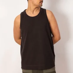 T-Shirts|MHL By Margaret Howell Vest - Dark Chocolate