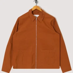 Shirts|NN07 Virgil Zip Shirt 5024 - Caramel