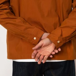 Shirts|NN07 Virgil Zip Shirt 5024 - Caramel