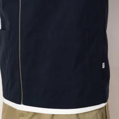 Shirts|NN07 Virgil Zip Shirt 5024 - Navy