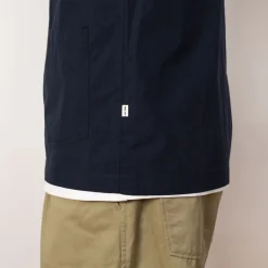 Shirts|NN07 Virgil Zip Shirt 5024 - Navy