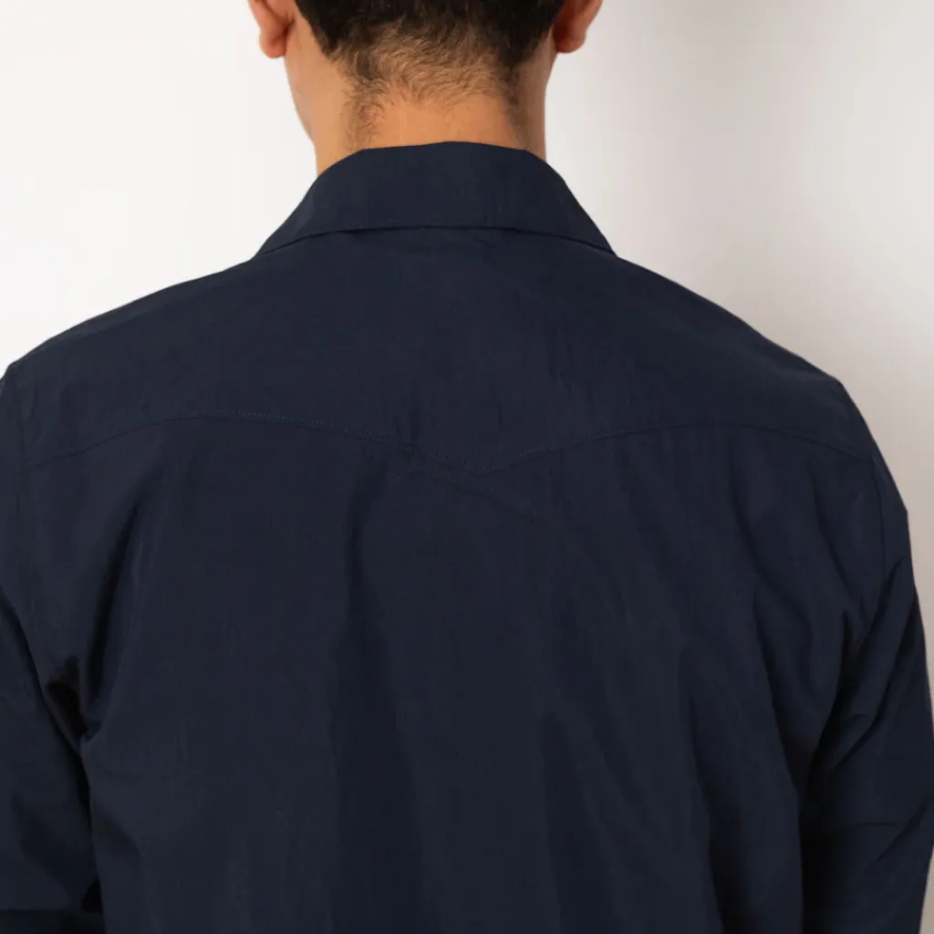 Shirts|NN07 Virgil Zip Shirt 5024 - Navy