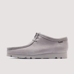 Footwear|Clarks Wallabee GTX - Grey Nubuck
