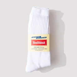 Socks|Healthknit White 3 Pack