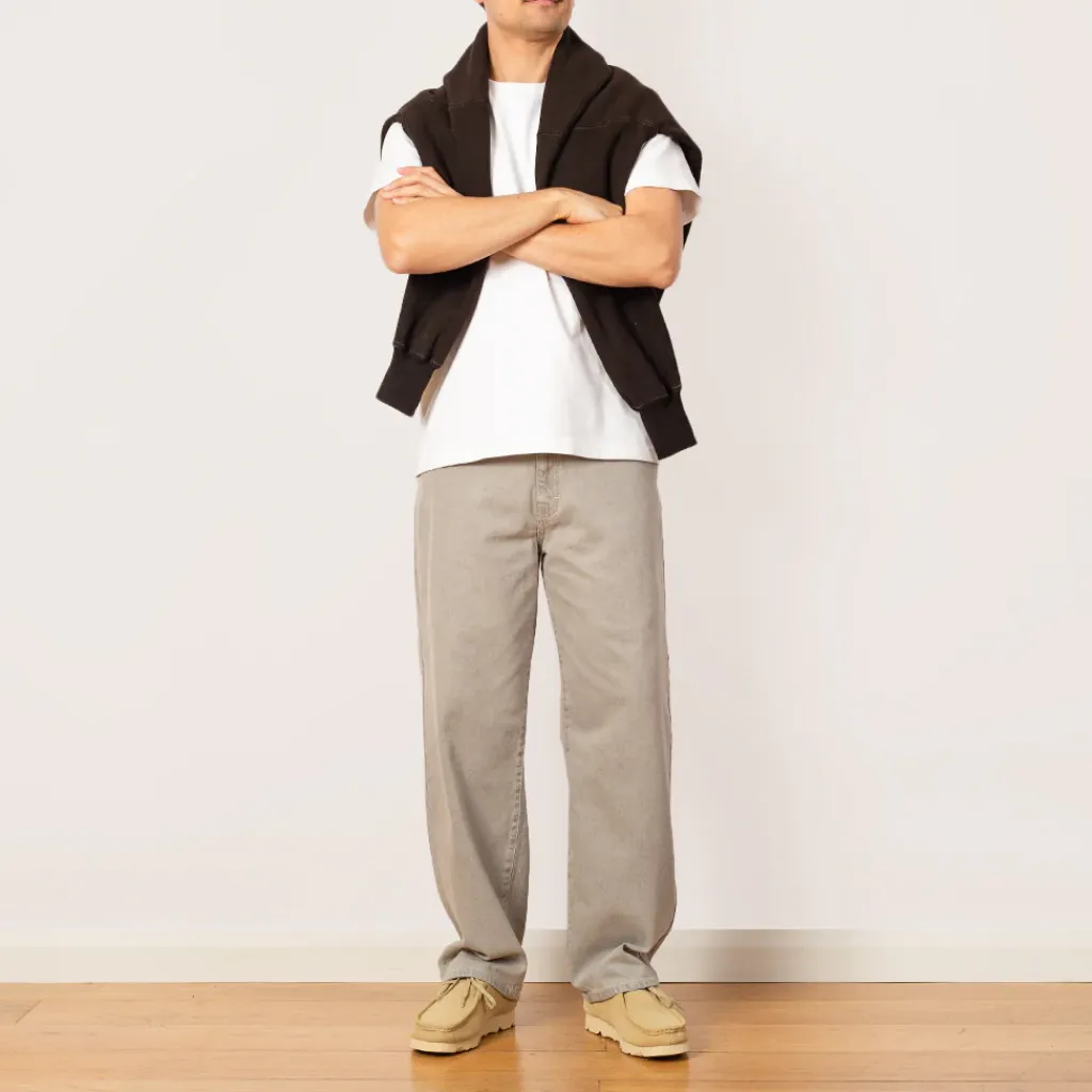 Jeans|Stan Ray Wide 5 Jean - Faded Grey Denim