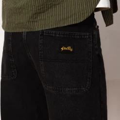 Jeans|Stan Ray Wide 5 Jean - Washed Black Denim