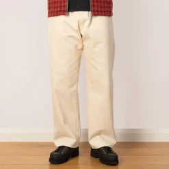 Jeans|Hatski Wide Taper Jean - Ecru