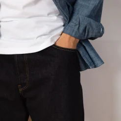 Jeans|Hatski Wide Taper Jean - Rinse