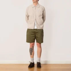 Jackets|Universal Works Windcheater Jacket - Ecru/Sand