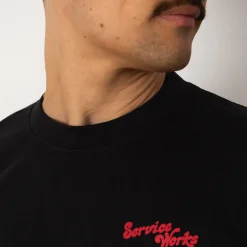 T-Shirts|Service Works Work + Pleasure Tee - Black