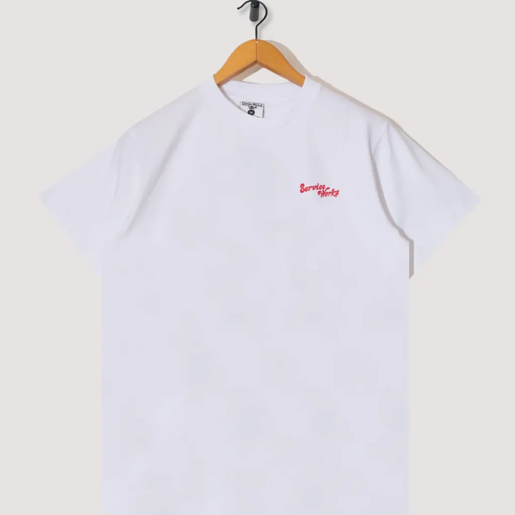 T-Shirts|Service Works Work + Pleasure Tee - White
