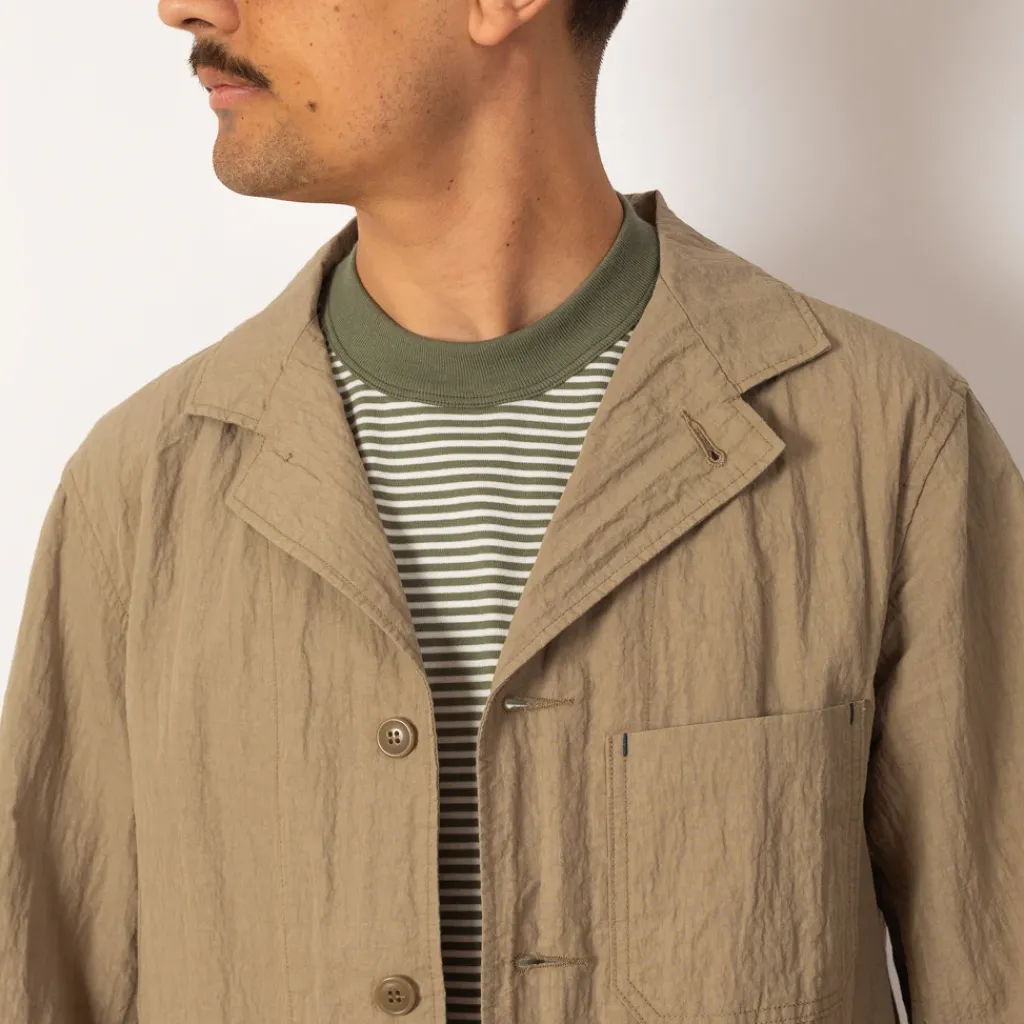 Jackets|Ends and Means Work Jacket - Sand