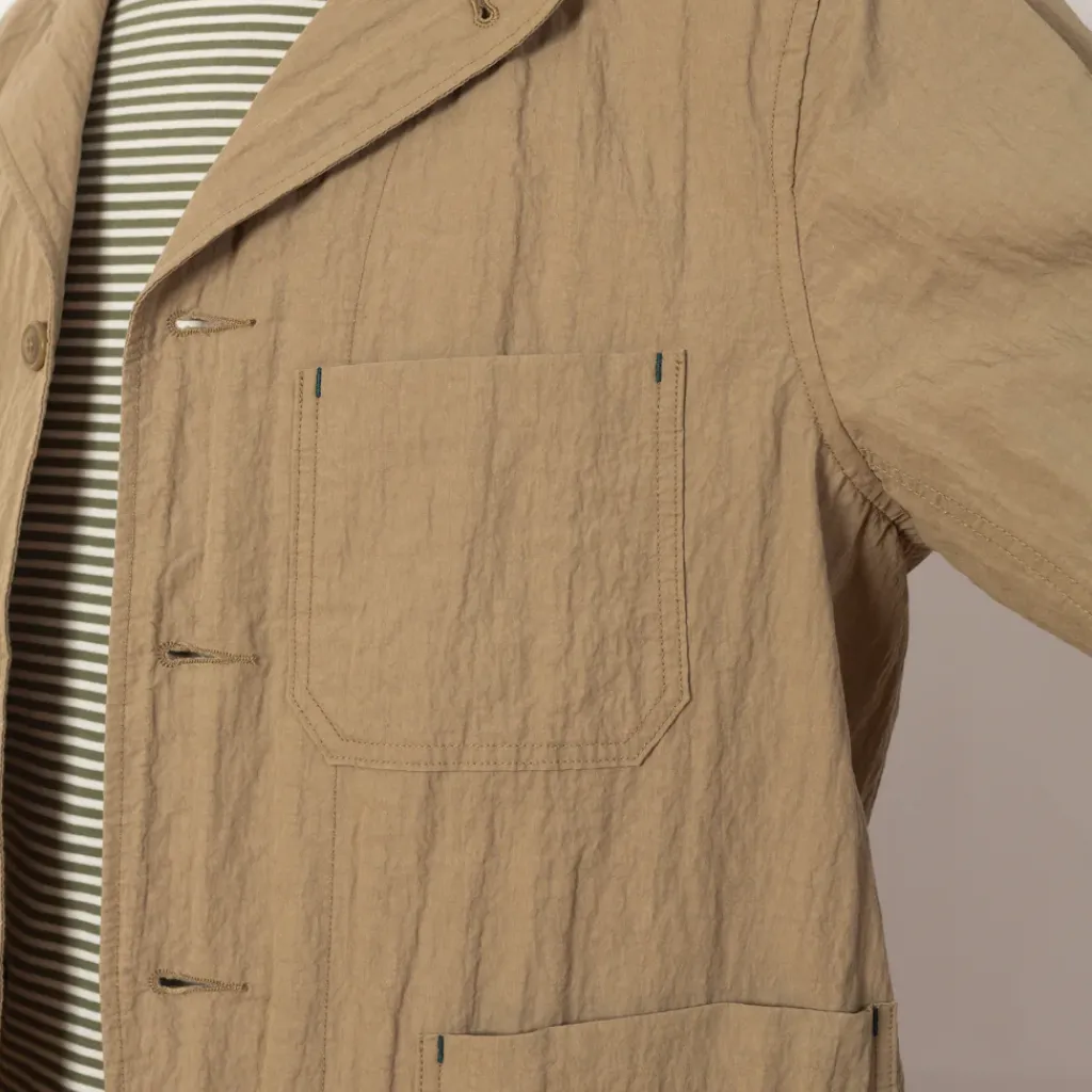 Jackets|Ends and Means Work Jacket - Sand