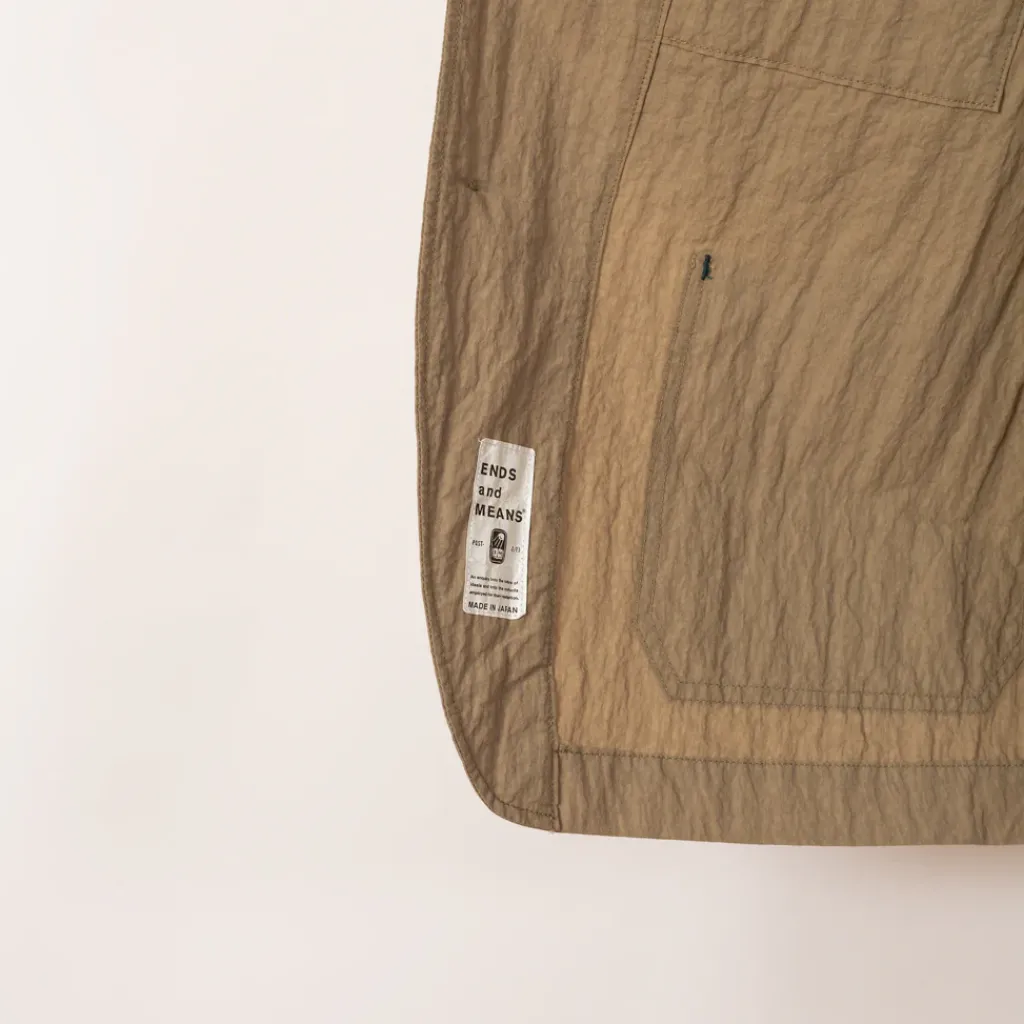 Jackets|Ends and Means Work Jacket - Sand