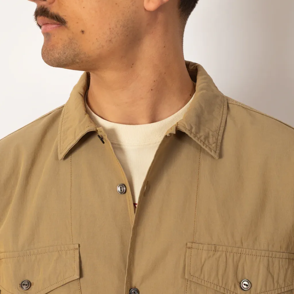 Shirts|Ends and Means Work Shirt - Beige