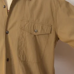 Shirts|Ends and Means Work Shirt - Beige