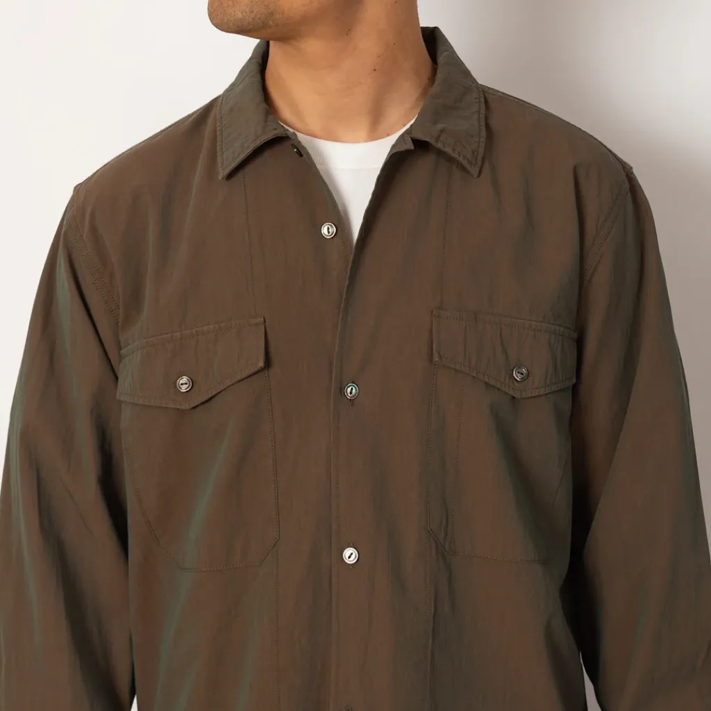 Shirts|Ends and Means Work Shirt - Khaki