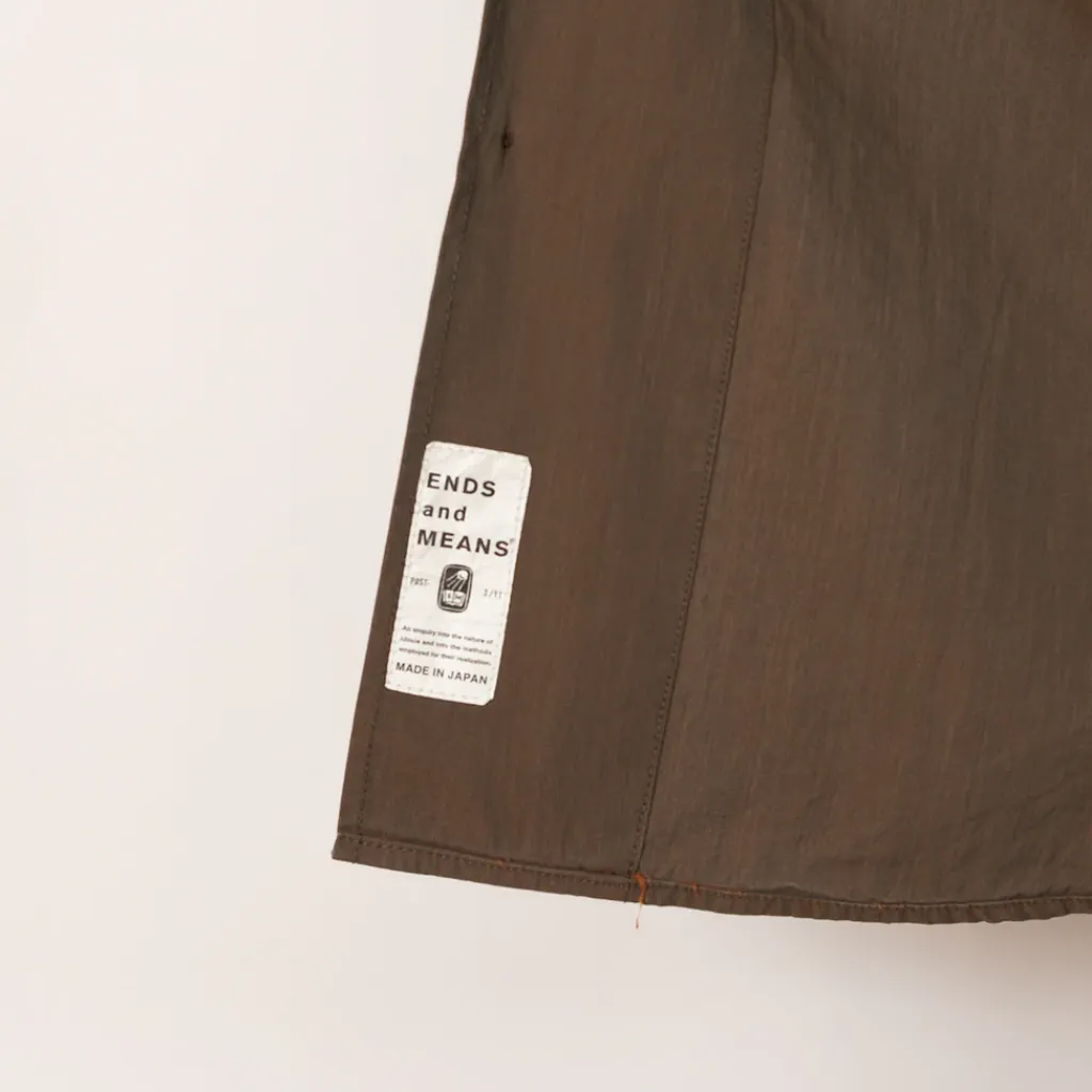 Shirts|Ends and Means Work Shirt - Khaki