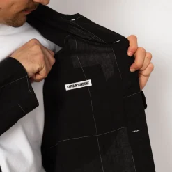 Jackets|Kaptain Sunshine Work Shirt Jacket - Black Window Pane