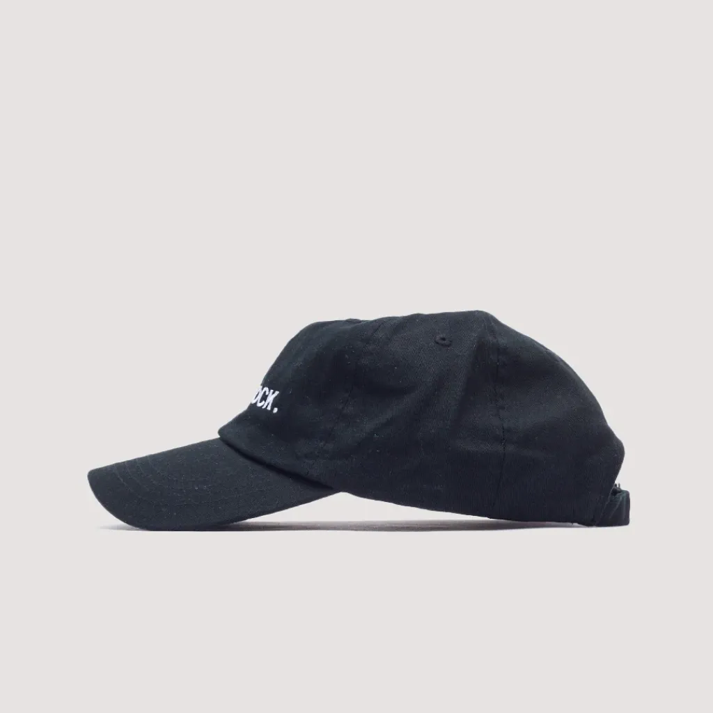Headwear|Easy Listening Yacht Rock Embroidered Cap - Black